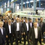 بازدید وزیر کار از کارخانه خمیر کاغذ یاسوج